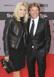 Patrick Lindner mit Begleitung