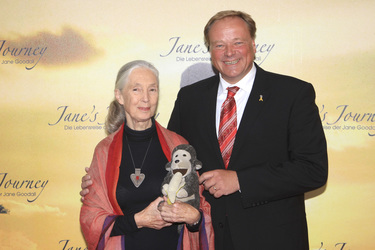 Jane Goodall, Dirk Niebel
