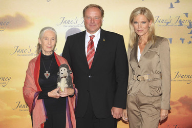 Jane Goodall, Dirk Niebel, Nina Ruge