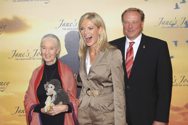 Jane Goodall, Nina Ruge, Dirk Niebel