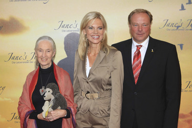 Jane Goodall, Nina Ruge, Dirk Niebel
