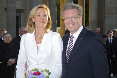 Christian Wulff mit Gattin Bettina