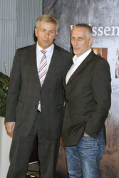 Klaus Wowereit mit Lebensgefährten Jörn Kubicki