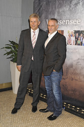 Klaus Wowereit mit Lebensgefährten Jörn Kubicki