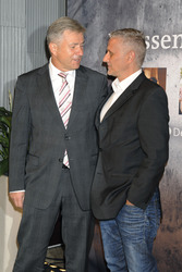 Klaus Wowereit mit Lebensgefährten Jörn Kubicki