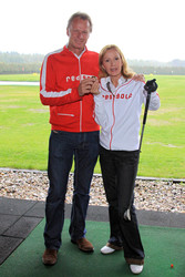 Katja Flint mit ihrem Bruder Kai Flint