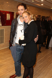 Nina-Friederike Gnädig mit Begleitung