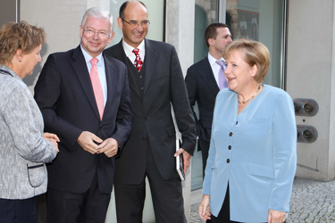 Angela Merkel, Manuel Herder, Roland Koch