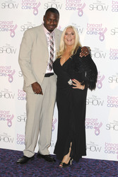 Vanessa Feltz mit Begleitung