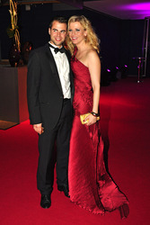 Eva Habermann mit Freund Ludwig Hacker