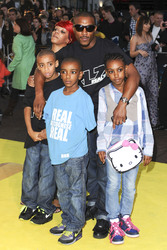 Ashley Walters mit Familie