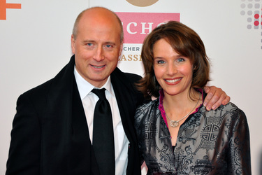 Hélène Grimaud mit Begleitung