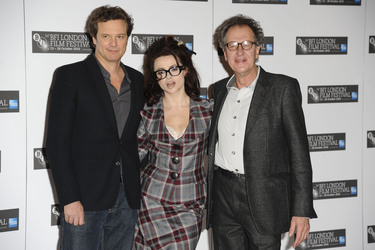 Colin Firth, Helena Bonham Carter, Geoffrey Rush