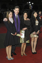 Anthony Andrews mit Familie