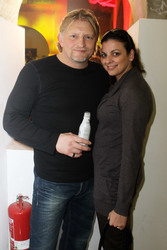 Frank Kessler mit Frau Leila