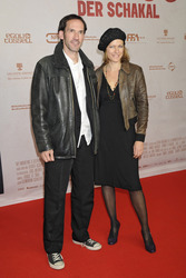 Nina Kronjäger mit Martin Kleinschmidt