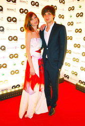 Luca Gadjus mit Freund Max von Gumppenberg