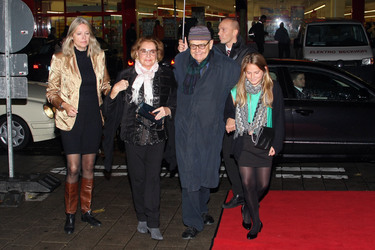 Nadja Tiller und Walter Giller mit Tochter Natascha und Enkelin