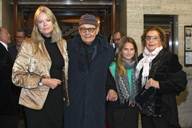 Nadja Tiller und Walter Giller mit Tochter Natascha und Enkelin