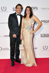 Jan Sosniok mit Begleitung