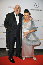 Artur Brauner mit Ehefrau Maria