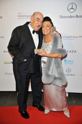 Artur Brauner mit Ehefrau Maria