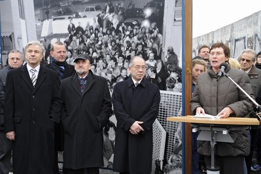 Klaus Wowereit, Rainer Eppelmann, Takahiro Shinyo, Ingeborg Junge-Reyer