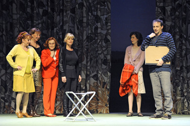 Manon Strache, Sylvia Wintergrün, Brigitte Grothum, Anne Kasprik, Marijam Agischewa, Tobias Schulze