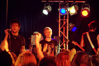 Martin Johnson, Bryan Donahue, Paul DiGiovanni (Boys Like Girls)