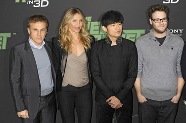 Christoph Waltz, Cameron Diaz, Jay Chou, Seth Rogen