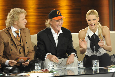 Thomas Gottschalk, Otto Waalkes, Michelle Hunziker