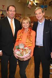Harald Mosler, Uschi Glas mit Ehemann Dieter Hermann