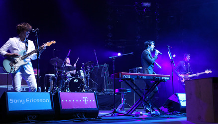 Ian 'The Cab' Crawford, Spencer Smith, Brendon Urie, Dallon Weekes (Panic! at the Disco)