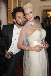 Harald Glööckler, Brigitte Nielsen
