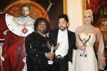 Dynelle Rhodes (Weather Girls), Harald Glööckler, Brigitte Nielsen