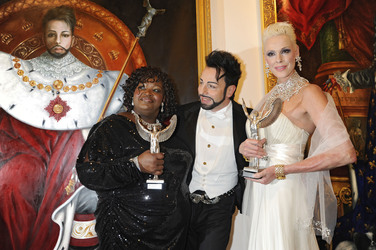 Dynelle Rhodes (Weather Girls), Harald Glööckler, Brigitte Nielsen