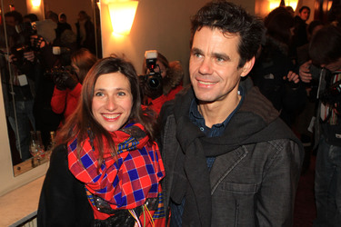 Tom Tykwer mit Ehefrau Marie Steinmann