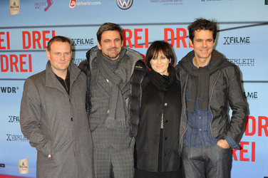 Devid Striesow, Sebastian Schipper, Sophie Rois, Tom Tykwer