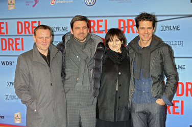 Devid Striesow, Sebastian Schipper, Sophie Rois, Tom Tykwer