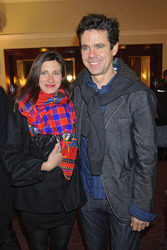 Tom Tykwer mit Ehefrau Marie Steinmann
