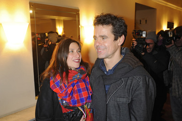 Tom Tykwer mit Ehefrau Marie Steinmann
