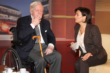 Helmut Schmidt, Sandra Maischberger