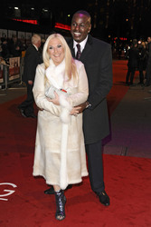 Vanessa Feltz mit Begleitung