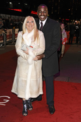 Vanessa Feltz mit Begleitung