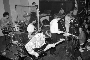 Ralf Hertwig, Timo Blunck, Walter Thielsch, Thomas Fehlmann (Palais Schaumburg) mit Gast Curtis Blow