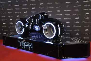 Motorrad aus 'TRON: Legacy'