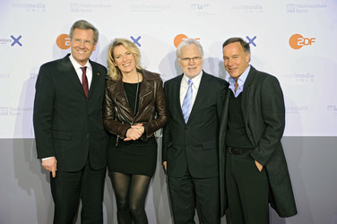 Christian Wulff, Maria Furtwängler, Markus Schächter, Nico Hofmann