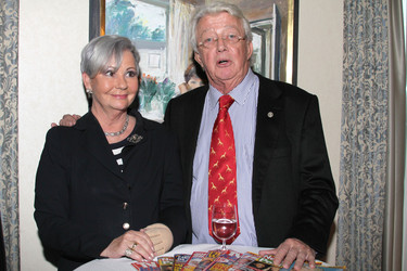 Dieter Thomas Heck mit Ehefrau Ranghild