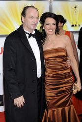 Herbert Knaup mit Ehefrau Christiane