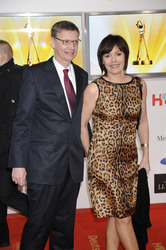 Günther Jauch mit Ehefrau Thea